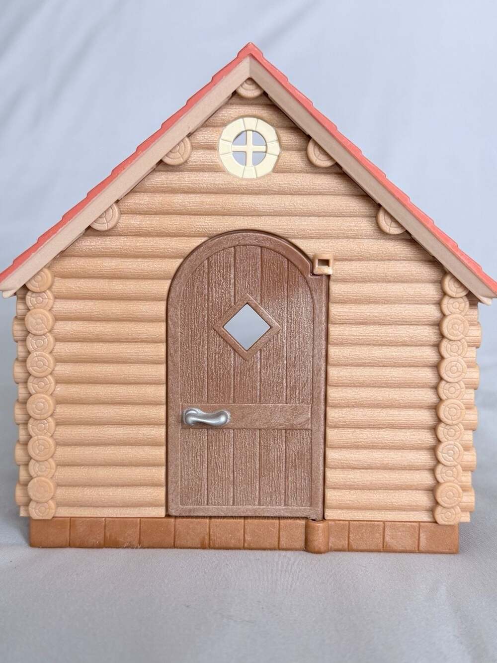 Calico Critters Cozy Cottage Starter Home Log Cabin Red Roof
